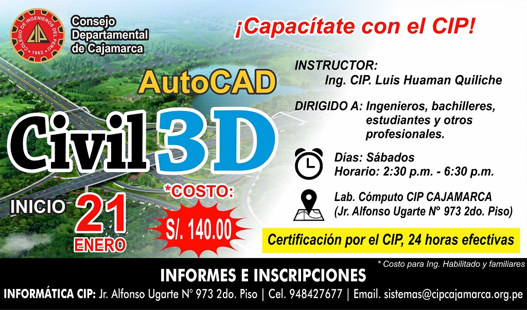 Curso CIVIL 3D