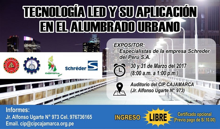 Tecnología LED y su aplicación en el alumbrado urbano