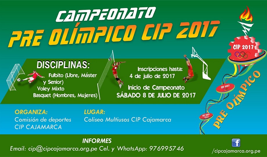 Campeonato Pre Olímpico CIP 2017