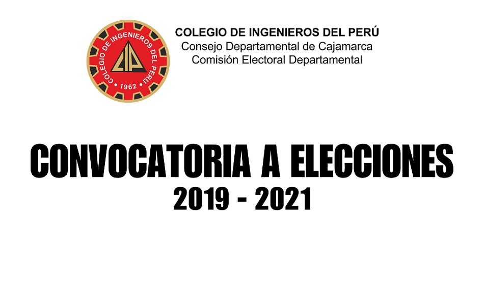 CONVOCATORIA a elecciones CIP CDC