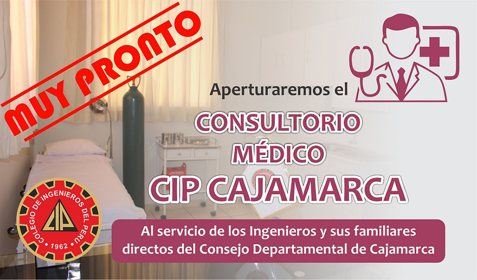 MUY PRONTO: EL Consultorio médico CIP CDC