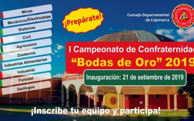 Campeonato de Confraternidad “Bodas de Oro” CIP Cajamarca 2019