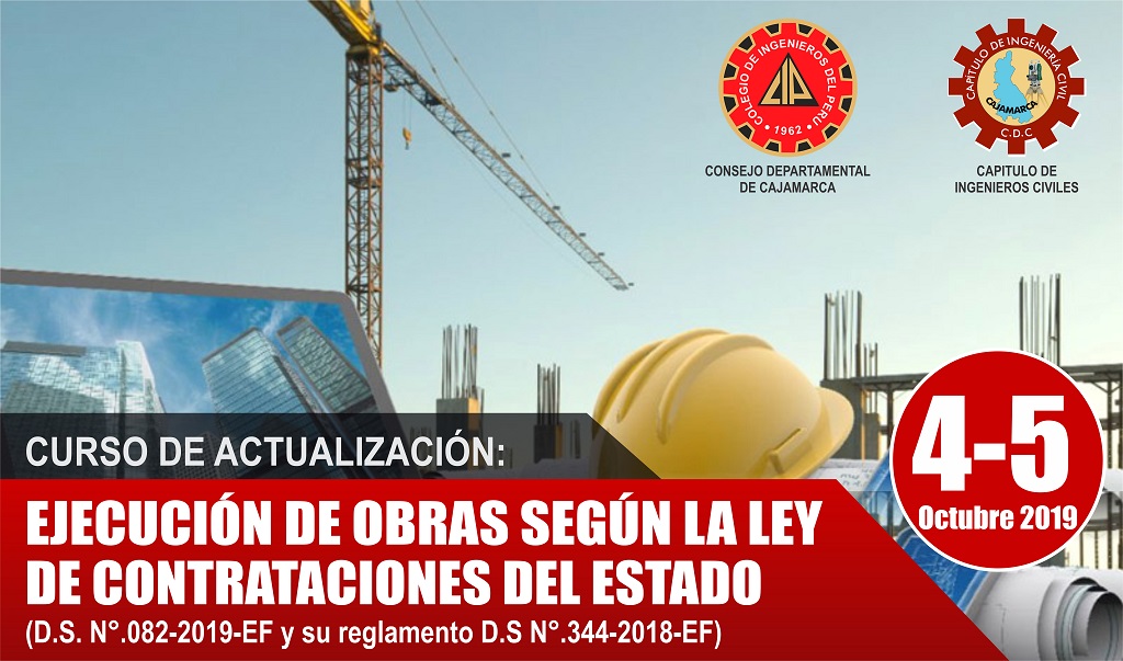 Curso: Ejecución de Obras según la Ley de Contrataciones del Estado”