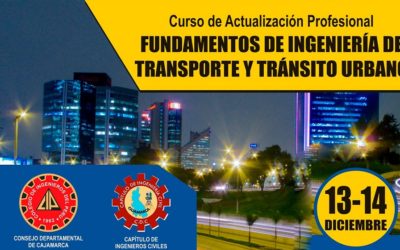 Curso de Actualización: Fundamentos de ingeniería de transportes y tránsito urbano