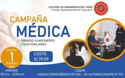 Campaña Médica: Para colegiados y sus familiares