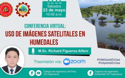 Conferencia Virtual: Uso de imágenes satelitales en humedales – Cap. Ambientales