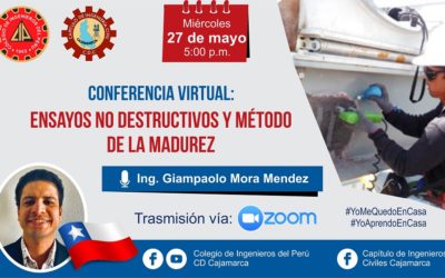 Conferencia virtual: Ensayos No Destructivos y Método de la Madurez en Concreto