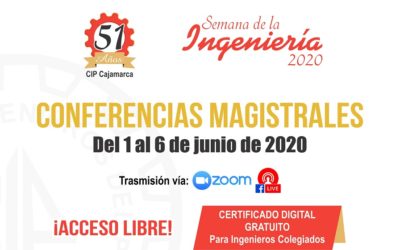 Semana de la Ingeniería CIP Cajamarca 2020