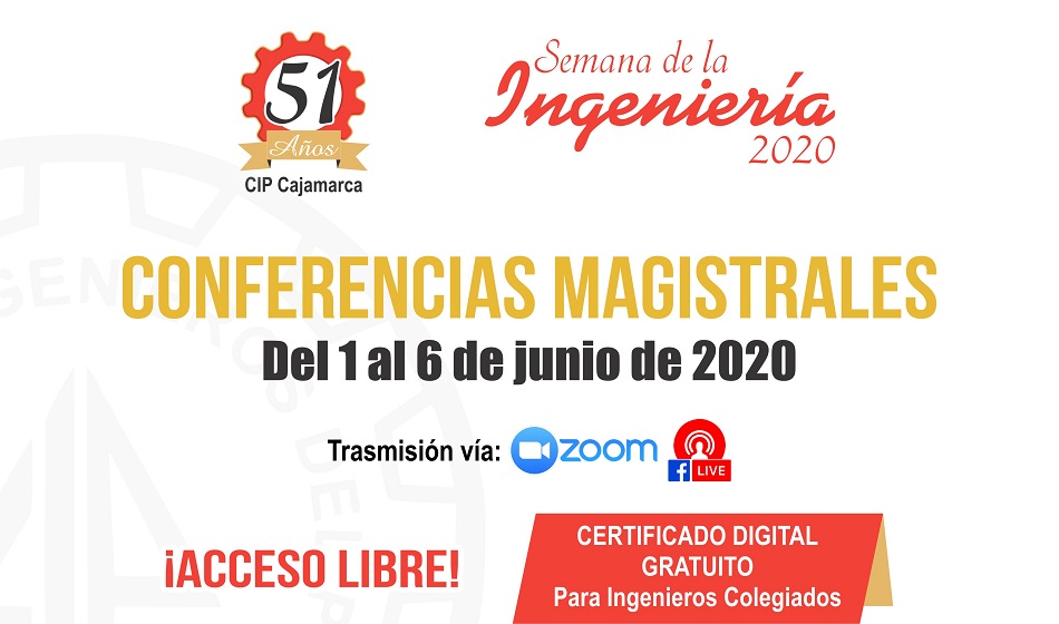 Semana de la Ingeniería CIP Cajamarca 2020