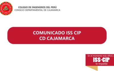 Comunicados ISS CIP – Ingenieros diagnosticados con Covid-19