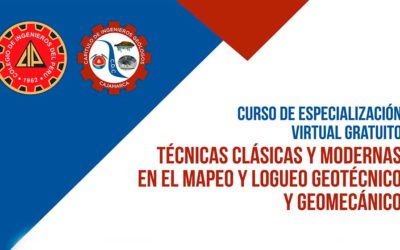 Técnicas clásicas y modernas en el mapeo y logueo Geotécnico y Geomecánico