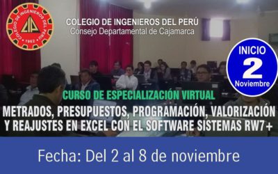 Curso virtual de especialización Sistemas RW7