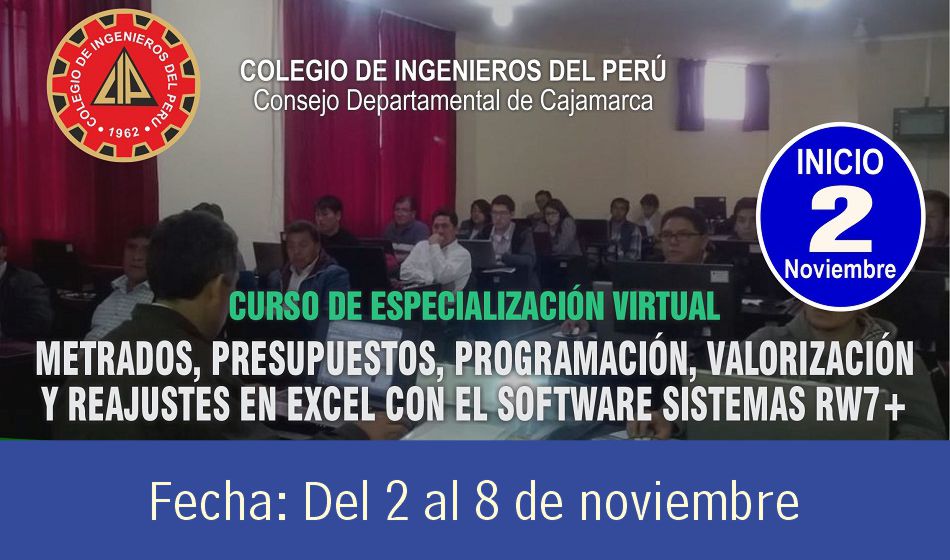 Curso virtual de especialización Sistemas RW7