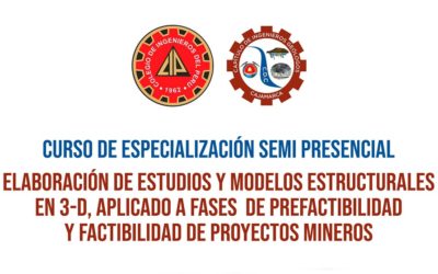 CURSO DE ESPECIALIZACIÓN SEMI PRESENCIAL – GEÓLOGOS