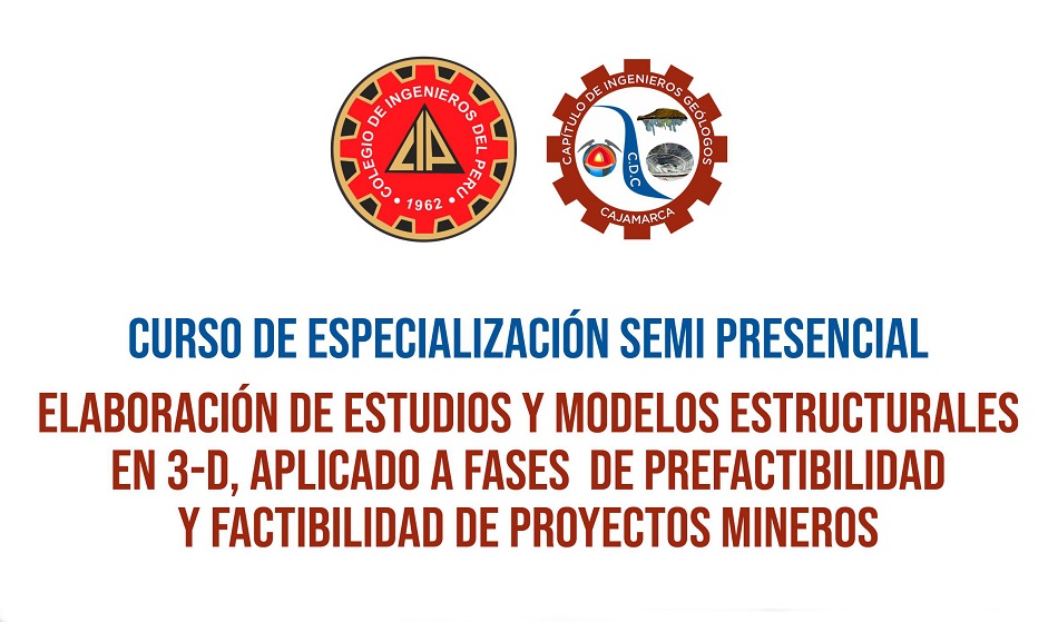 CURSO DE ESPECIALIZACIÓN SEMI PRESENCIAL – GEÓLOGOS