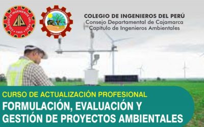 FORMULACIÓN, EVALUACIÓN Y GESTIÓN DE PROYECTOS AMBIENTALES