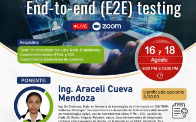 TALLER: End-to-End(E2E) testing