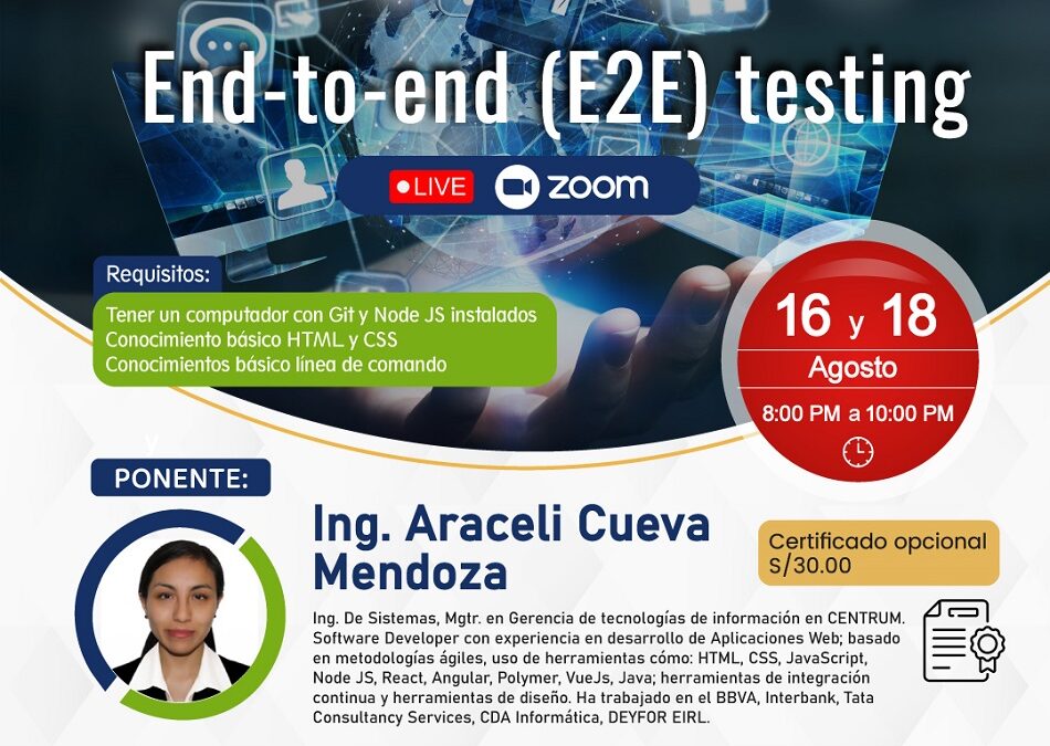 TALLER: End-to-End(E2E) testing