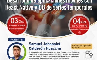 Taller Virtual: “Desarrollo de aplicaciones móviles con React Native y DB de series temporales”