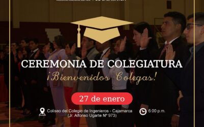 Ceremonia de Colegiatura 27 de enero 2023