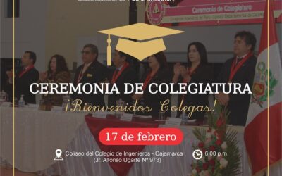 Ceremonia de Colegiatura 17 de febrero 2023