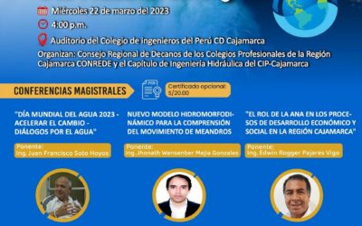 PANEL FORUM por el día mundial del agua 2023 – Acceso Libre