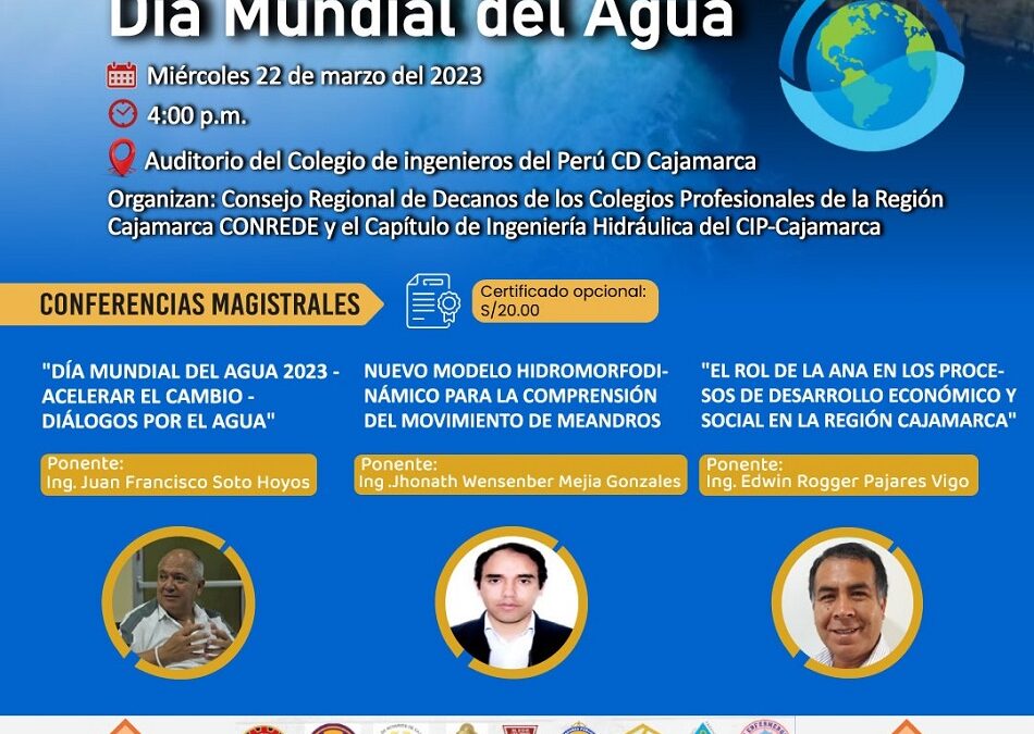 PANEL FORUM por el día mundial del agua 2023 – Acceso Libre