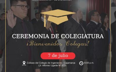 Ceremonia de Colegiatura 7 de julio 2023