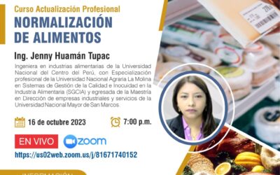 CURSO DE ACTUALIZACIÓN PROFESIONAL: Normalización de alimentos