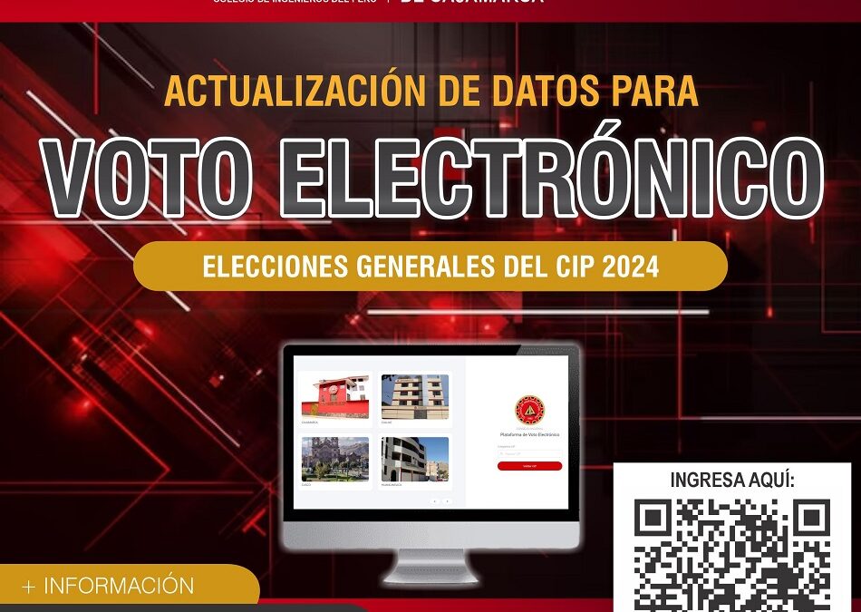 VOTO ELECTRÓNICO 2024