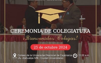 Ceremonia de Colegiatura 25 de octubre 2024