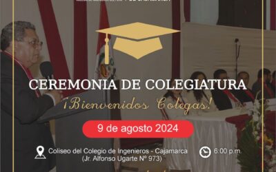 Ceremonia de Colegiatura 9 de agosto 2024