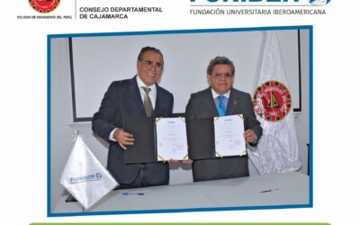 Convenio Marco de Cooperación entre el Colegio de Ingenieros del Perú – CD Cajamarca y FUNIBER