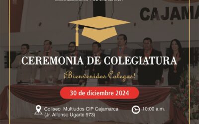 Ceremonia de Colegiatura 30 de diciembre 2024