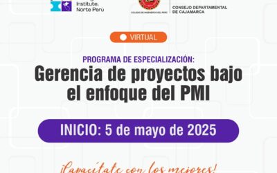PROGRAMA DE ESPECIALIZACIÓN: “Gerencia de Proyectos bajo el enfoque del PMI – 2025