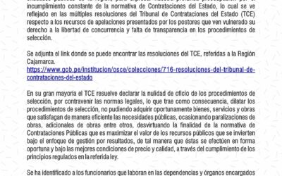 PRONUNCIAMIENTO N° 005-2025: Sobre procesos de selección para elaboración de expedientes técnicos, supervisión y ejecución de obras