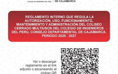 REGLAMENTO DEL COLISEO CERRADO MULTIUSOS DEL CIP CAJAMARCA