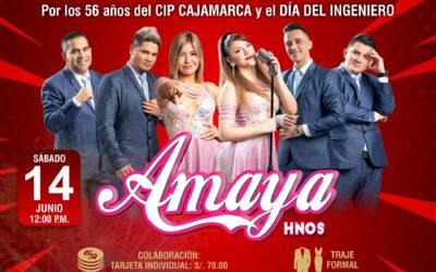 Gran almuerzo por los 56 años del CIP Cajamarca y el Día del Ingeniero