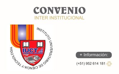 CONVENIO INSTITUCIONAL CON EL INSTITUTO IUCT