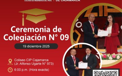 Ceremonia de colegiatura N° 09 – 19 de diciembre de 2025.